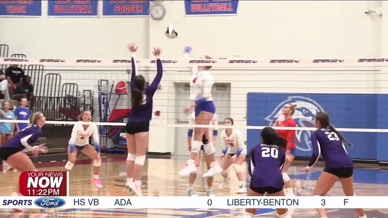 Liberty-Benton hands Ada first loss with 3-0 sweep in BVC play